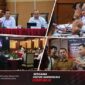 Suasana Rapat Koordinasi Persiapan Penyelenggaraan MotoGP Pertamina Grand Prix of Indonesia 2026, di Hotel Lombok Raya Mataram, Senin (14/9/2026).