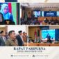 Suasana Rapat Paripurna DPRD NTB, di Ruang Rapat Utama Kantor Gubernur NTB, pada Jumat (18/9/2026), yang dipimpin Ketua DPRD NTB, Hj. Baiq Isvie Rupaeda.