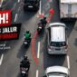 Tips berkendara aman, berikan ruang untuk mengantisipasi kesalahan pengendara lain di jalan raya.