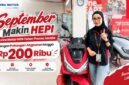 Astra Motor NTB menghadirkan program Honda Ekstra Promo Istimewa (HEPI) selama September 2026.