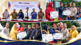 Suasana penyerahan penghargaan dan hadiah ASN NTB Awards 2026 kepada para ASN lingkup Pemprov NTB yang berhasil meraih juara.