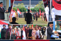 Upacara peringatan Hari Sumpah Pemuda tingkat Provinsi NTB berlangsung khidmat dan semarak di lingkungan Dinas Dikpora NTB, Rabu (28/10/2026).