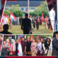 Upacara peringatan Hari Sumpah Pemuda tingkat Provinsi NTB berlangsung khidmat dan semarak di lingkungan Dinas Dikpora NTB, Rabu (28/10/2026).