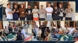 Bid Dokkes Polda NTB saat mendampingi Atase National Police Agency (NPA) Kedutaan Besar Jepang dalam pengambilan sampel DNA pembanding di Desa Mujur, Kecamatan Praya Timur, Kabupaten Lombok Tengah, pada Kamis (15/10/2026).