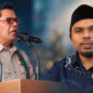 Bupati Lombok Timur, H. Haerul Warisin (kiri), dan Dr. TGH. Muhammad Fikri, MA (kanan).