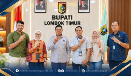 Bupati Lombok Timur Terima Kepala Balai Pelaksana PKP