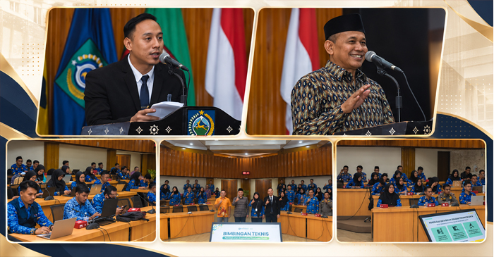 Suasana kegiatan Bimbingan Teknis Peningkatan Kapasitas Produsen Data bertema “Data Berkualitas untuk Perencanaan Pembangunan yang Lebih Tepat dan Berdampak”, di Gedung Sangkareang, Kantor Gubernur NTB, Kamis (1/10/2026).