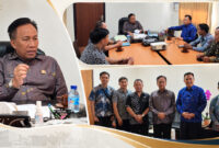 Asisten I Setdaprov NTB, Fathul Gani saat rapat bahas terkait Laporan Penyelenggaraan Pemerintahan Daerah (LPPD) Kabupaten/Kota se-NTB Tahun 2025.