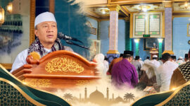 Anggota DPR RI Fraksi Partai NasDem, H. Fauzan Khalid saat menjadi khatib salat Jumat di Masjid Baitul Makmur, Desa Gapuk, Kecamatan Gerung, Kabupaten Lombok Barat, Nusa Tenggara Barat (NTB), Jumat (16/10/2026).