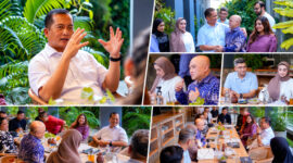 Gubernur NTB, Lalu Muhamad Iqbal, saat menerima delegasi media massa, pemengaruh (influencer), dan agen perjalanan terkemuka dari UEA di Mataram, Kamis (15/10/2026).