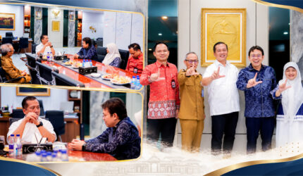 Gubernur Iqbal Terima Kunjungan Rudi Sulistyo