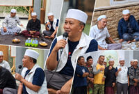 Anggota DPR RI Fraksi NasDem, H. Fauzan Khalid saat mendatangi Pondok Pesantren Al-Karimy Lombok, di Desa Langko, Kecamatan Lingsar, Kabupaten Lombok Barat, NTB, pada Kamis malam (22/10/2026).