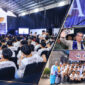 Menkaer Yassierli saat membuka Grand Opening Albacadabra di SMA Pesantren Unggul Al Bayan, Sukabumi, Jawa Barat, pada Senin (12/10/2026).