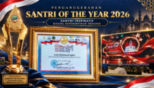Gubernur NTB, Lalu Muhamad Iqbal meraih penghargaan Santri of The Year 2026 kategori Santri Inspiratif Bidang Kepemimpinan dalam Pemerintahan Provinsi, yang diserahkan dalam puncak penganugerahan di Gedung Nusantara IV, Kompleks Parlemen Senayan, Jakarta, Ahad (25/10/2026).
