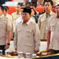 Penyerahan dana hasil penertiban kawasan hutan dilakukan Satgas PKH Kejagung dan disaksikan langsung Presiden Prabowo Subianto, di Gedung Kejagung, Jakarta, Selasa (6/10/2026).
