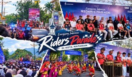 Rider Parade MotoGP 2026 di Kota Mataram
