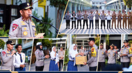 Melalui program Polisi Peduli Pendidikan, Wakapolda NTB, Brigjen Pol. Hari Nugroho, S.I.K., mengunjungi SMPN 6 Mataram, Senin (26/10/2026), untuk mempererat silaturahmi sekaligus memberikan pembinaan kepada para siswa dan tenaga pendidik.