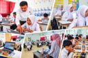 Suasana proses kegiatan belajar mengajar di Sekolah Rakyat Menengah Pertama (SRMP) 18 Lombok Barat.