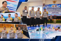Polda NTB bersama jajaran Mabes Polri mematangkan skenario pengamanan melalui Tactical Floor Game (TFG) Operasi Mandalika Rinjani 2026, di Ball Room Raja Hotel, Kuta-Mandalika, Kabupaten Lombok Tengah, Kamis (1/10/2026).